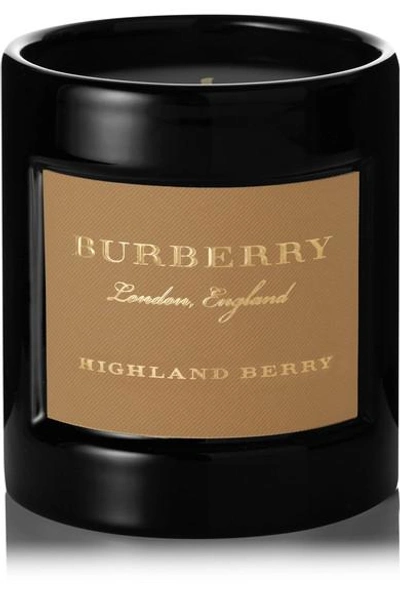 Burberry Beauty Highland Berry Scented Candle, 240g In Colorless