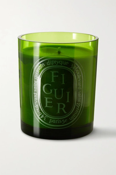 Diptyque Feu De Bois Scented Candle, 300g In Green