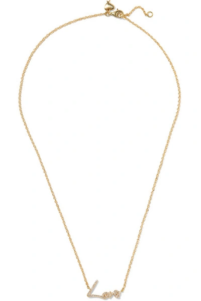 Stephen Webster 'neon Love' Diamond 18k Yellow Gold Pendant Necklace