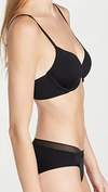 Calvin Klein Underwear Perfectly Fit Flex Lightly Lined Bra In Black