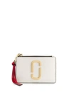 Marc Jacobs The Snapshot Top-zip Multi Wallet In White