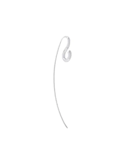 Charlotte Chesnais Women's Hook Large Sterling Silver Single Threader Earring