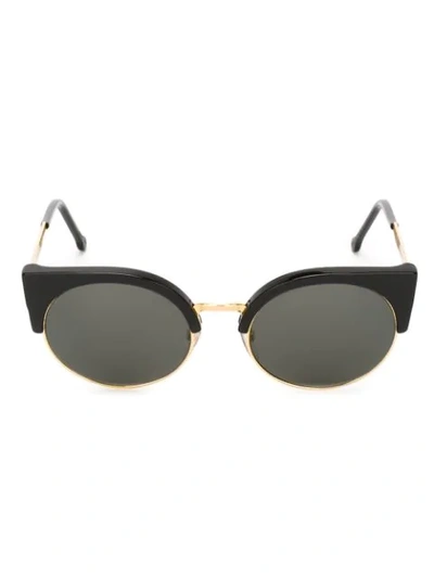 Retrosuperfuture 'ilaria' Sunglasses In Black