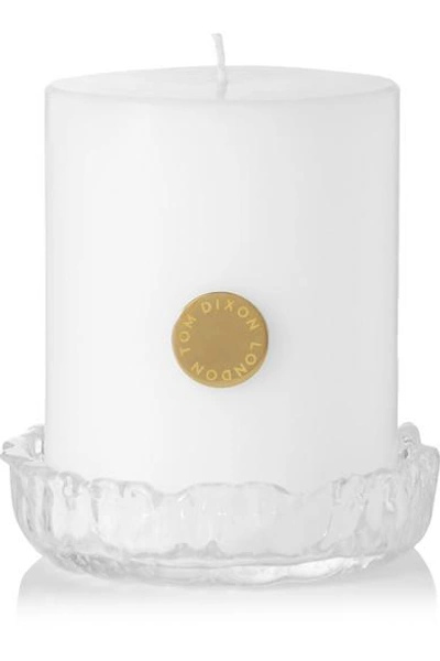Tom Dixon Quartz Pillar Candle Set, 880g In Colorless