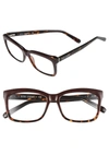 Bobbi Brown The Brooklyn 53mm Reading Glasses - Burgundy Havana In Brown