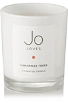 Jo Loves White Rose & Lemon Leaves Scented Candle, 185g In Colorless