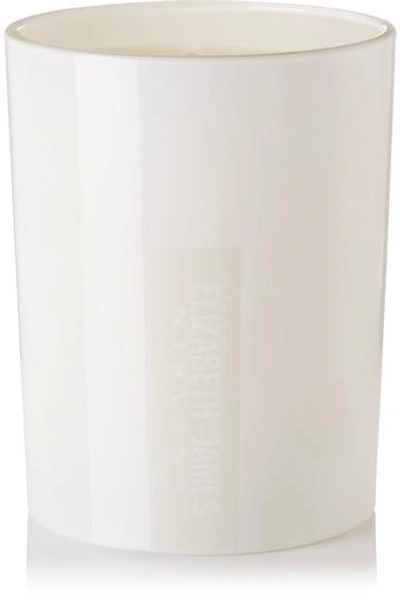 Elizabeth And James Nirvana Nirvana White Scented Candle, 283g In Colorless