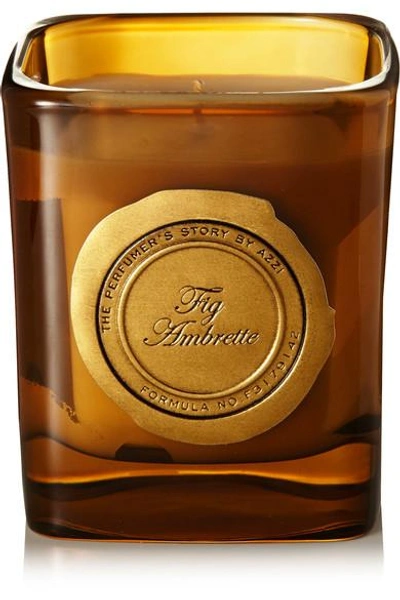 The Perfumer's Story By Azzi Glasser Fig Ambrette Scented Candle, 180g In Colorless