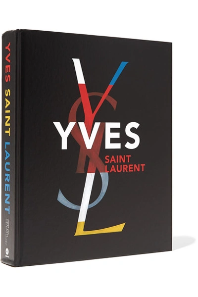 Abrams Yves Saint Laurent By Farid Chenoune And Florence Muller Handcover Book In Black