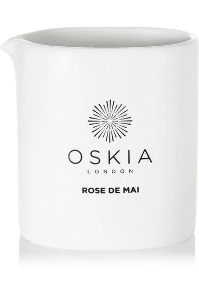 Oskia Rose De Mai Massage, Body Oil & Treatment Candle In Colorless