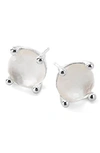 Ippolita Mini Stud Earrings In Sterling Silver In White/silver