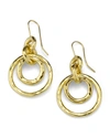 Ippolita Glamazon Jet-set Earrings, Mini In Gold