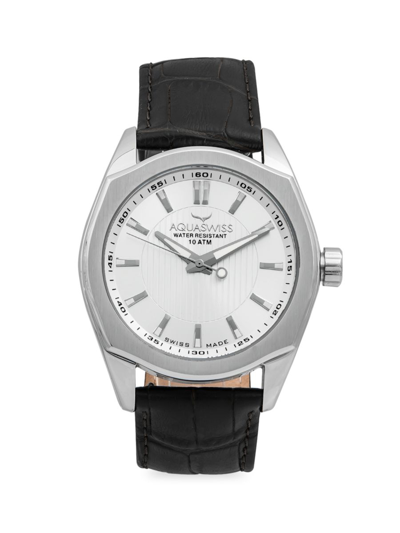 Aquaswiss Classic Iv Watch In Silver