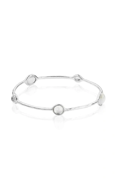 Ippolita 925 Rock Candy Wonderland Bangle In Silver/ Flirt