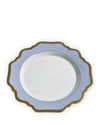 Anna Weatherley Anna's Palette Sky Blue Salad Plate In Multi