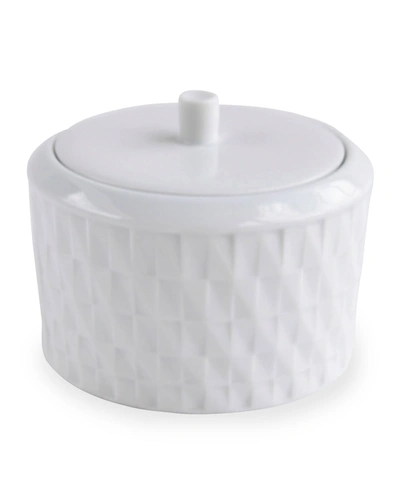 Bernardaud Twist White Sugar Bowl