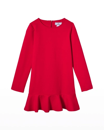 Classic Prep Childrenswear Kids' Girl's Sophie Swing Dress In Lipstick Red