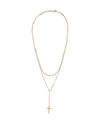 Lana 14k Double-strand Crossary Necklace In White