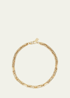 Lauren Rubinski Lr3 Small Yellow Gold Necklace With White Diamonds, 16"l In Yg