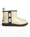 Ugg Girl's Classic Mini Logo See-through Waterproof Boots, Toddler/kids In Nblc