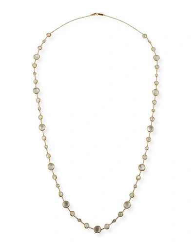 Ippolita 18k Lollipop&reg; Lollitini Long Necklace In Mother-of-pearl Doublet & Mother-of-pearl, 36" In Yellow Gold