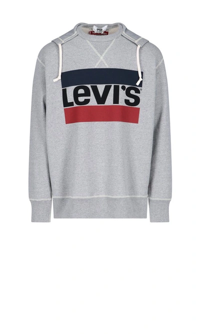 Junya Watanabe Eye X Levis Grey Hoodie In Multi-colored