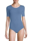 Wolford Bahamas Bodysuit In Pacific Blue