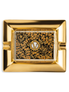 Versace Barocco Mosaic Ashtray - 6.25" In Gold