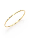 Ippolita 28-stone Bangle In 18k Gold With Diamonds