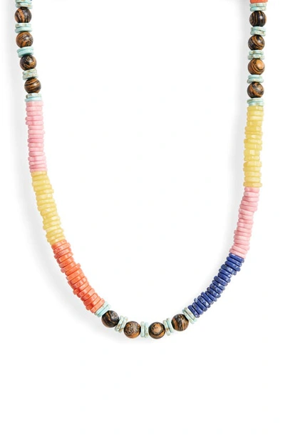 Lele Sadoughi Sedona Collar Necklace In Desert Rainbow