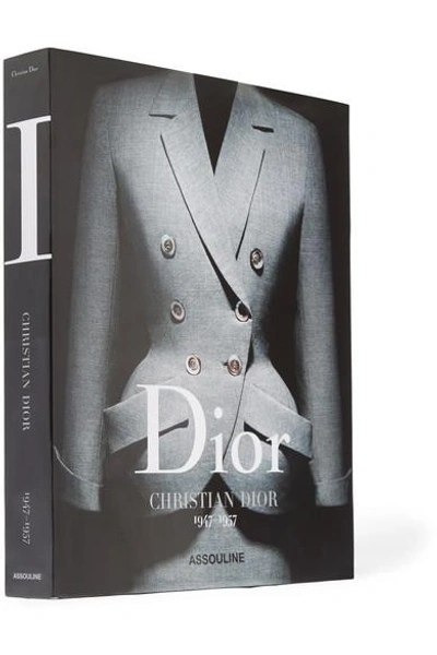 Assouline Dior: Christian Dior 1947-1957 By Olivier Saillard Hardcover Book In Black