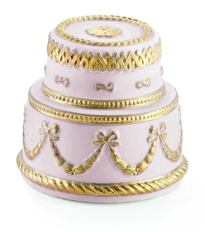 Villari Baby Chantilly Cake Candle (175g) In Pink