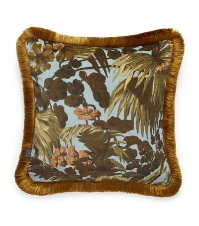 House Of Hackney Hoh Limerence Velvet Frg Sky 45x45 Aw18 In Multi