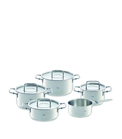 Fissler Bonn Five-piece Cookware Set In Silver