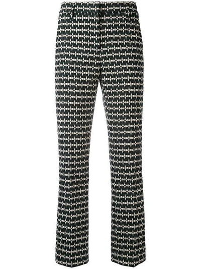 Dorothee Schumacher Printed Cropped Trousers