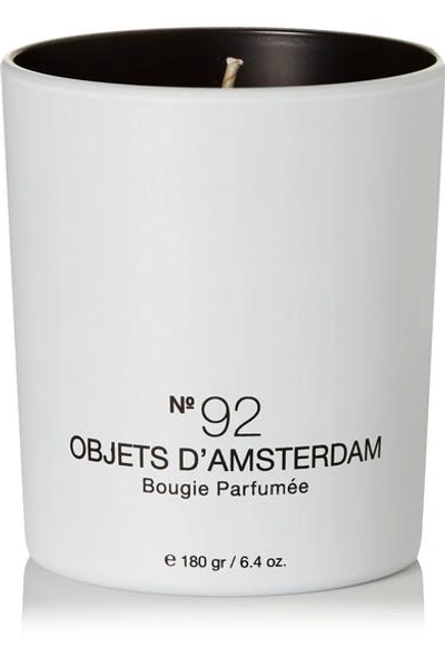 Marie-stella-maris No.92 Objets D' Amsterdam Scented Candle, 180g In Colorless