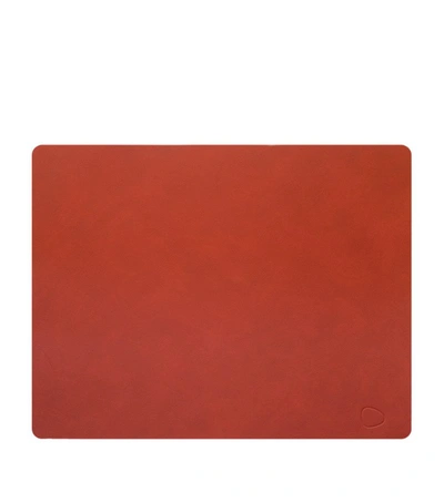 Linddna Nupo Square Placemats (set Of 4) In Orange