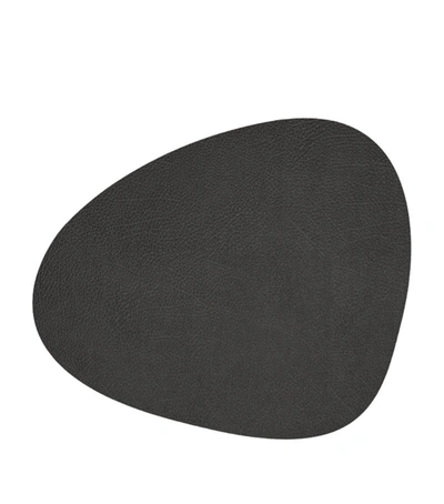 Linddna Set Of 4 Hippo Placemats (37cm X 44cm) In Black