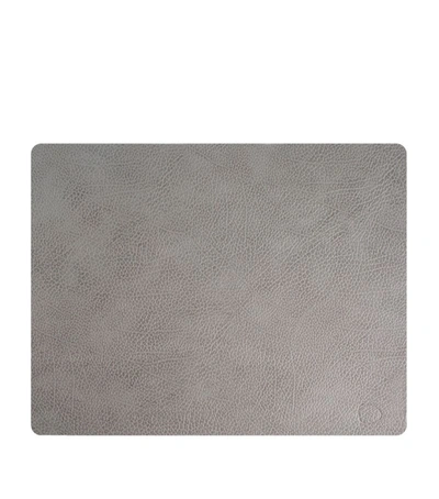 Linddna Hippo Square Placemats (set Of 4) In Grey