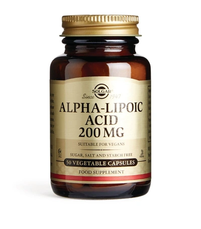 Solgar Alpha-lipoic Acid 200mg (50 Vegetable Capsules) In Multi