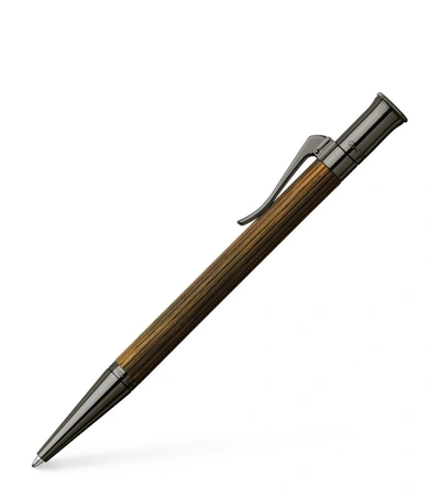 Graf Von Faber-castell Classic Makassar Ballpoint Pen In Brown