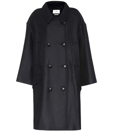 Isabel Marant Etoile Flicka Wool blend Coat In Blue ModeSens
