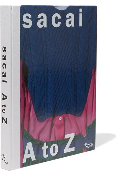 Rizzoli Sacai: A To Z Hardcover Book In Blue