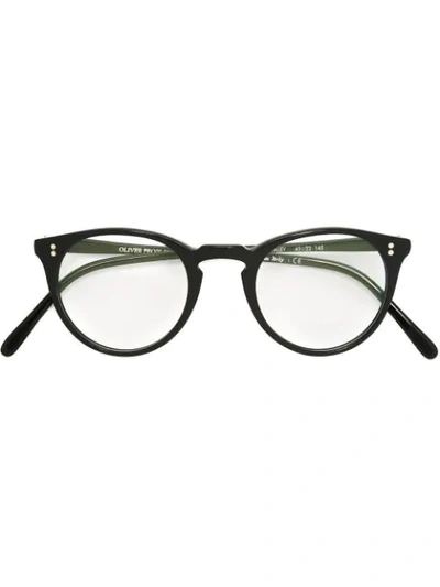Oliver Peoples 'o'malley' Glasses In 1005 Black