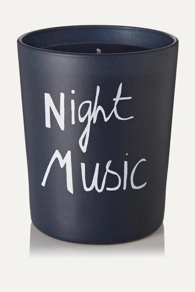 Bella Freud Parfum Night Music Scented Candle, 190g In Blue