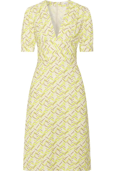 Tomas Maier Printed Crepe Dress