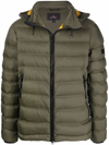 Peuterey Boggs Quilted Down Jacket In Green