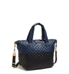 Mz Wallace Large Sutton Tote - Blue In Black