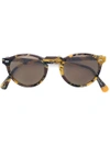 Oliver Peoples 'gregory Peck' Special Edition Sunglasses - Brown