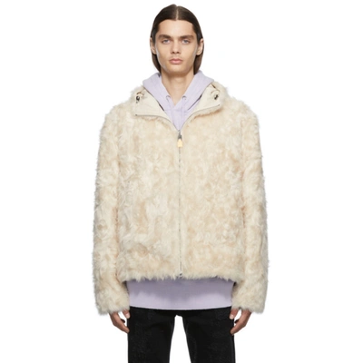 Givenchy Reversible Hooded Faux Fur And Padded Shell Jacket In Neutrals |  ModeSens